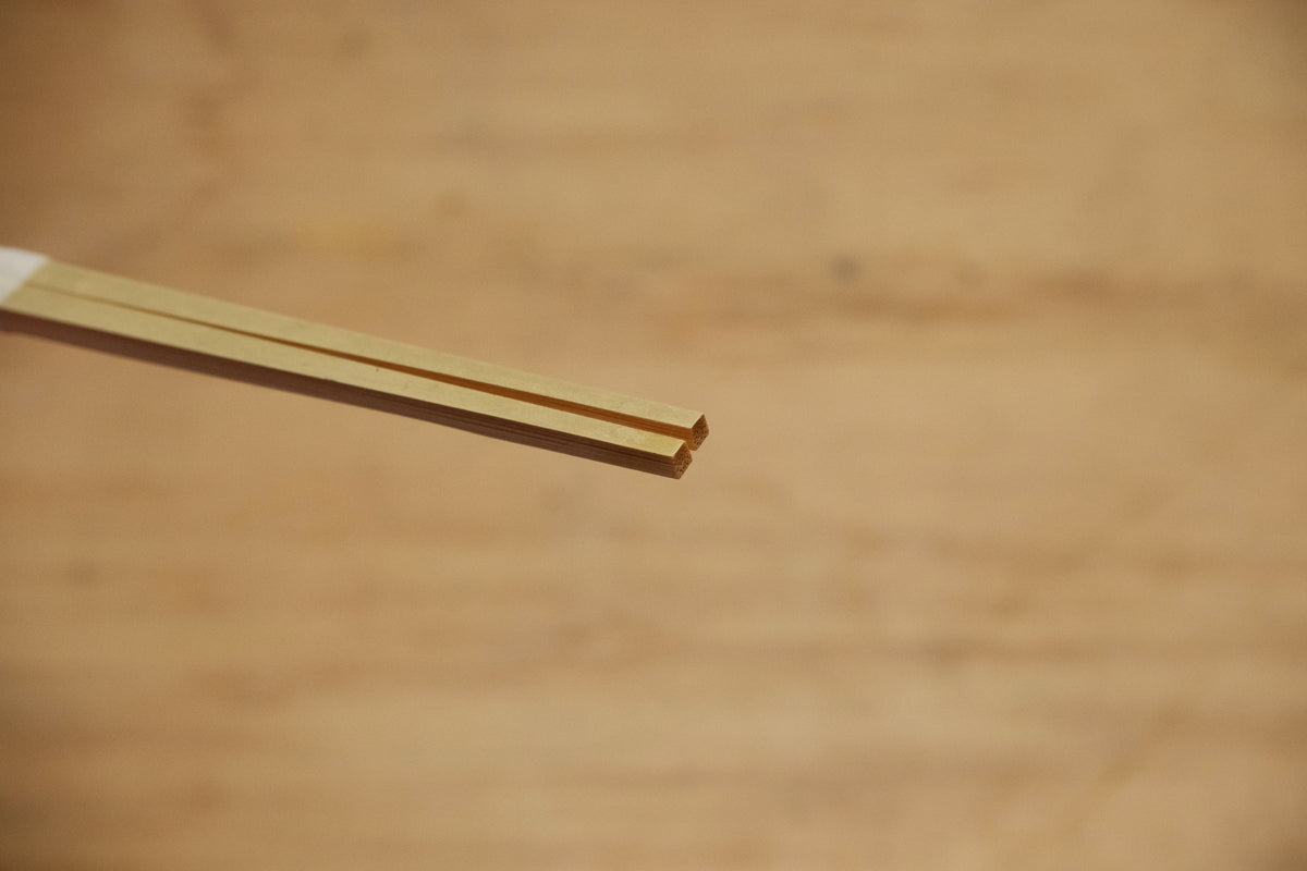 Green bamboo saibashi cooking chop sticks made from Japanese domestic bamboo