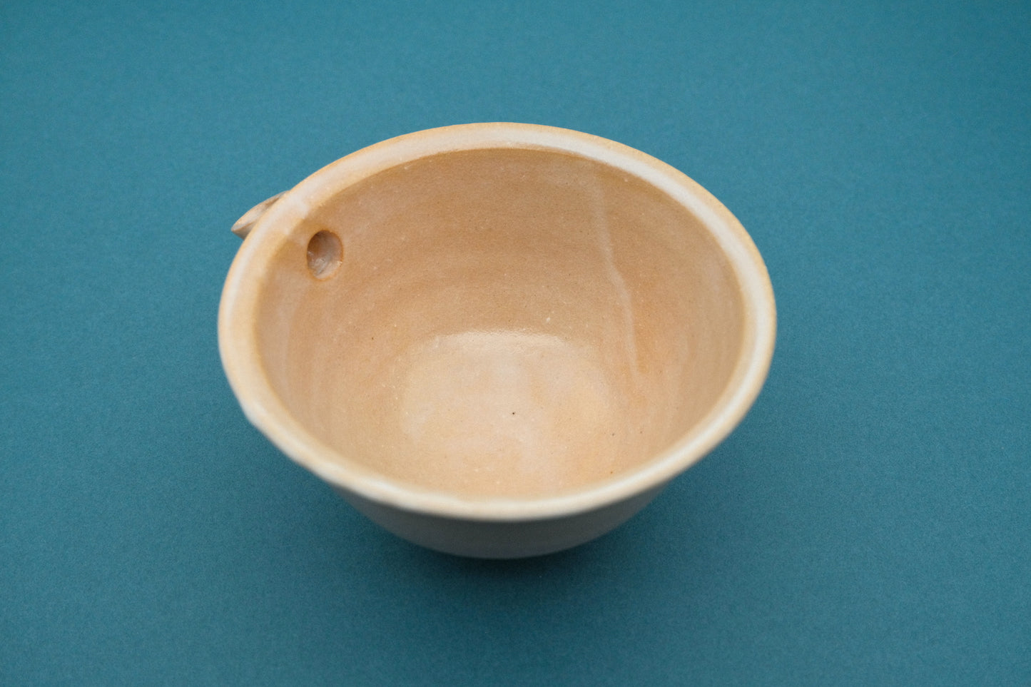 Azmaya Hagi ware large katakuchi made at the Oya kiln in Yamaguchi