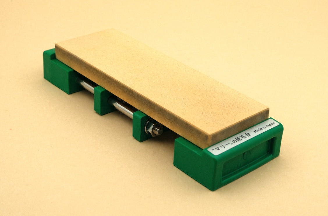 Spring loaded whetstone holder