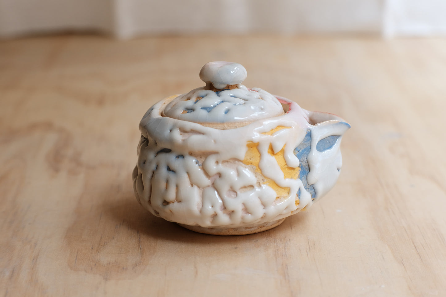 Ken Sasaki teapot multicolor