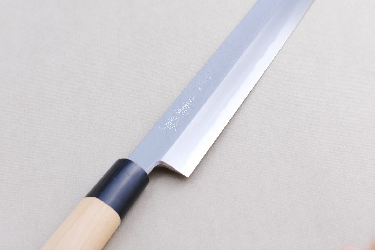 Yamawaki Jousaku white 2 sakimaru takohiki 300 with a ho wood handle