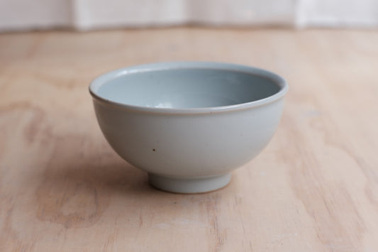 Kinto RIM Hasami ware rice bowl earth grey 120 mm