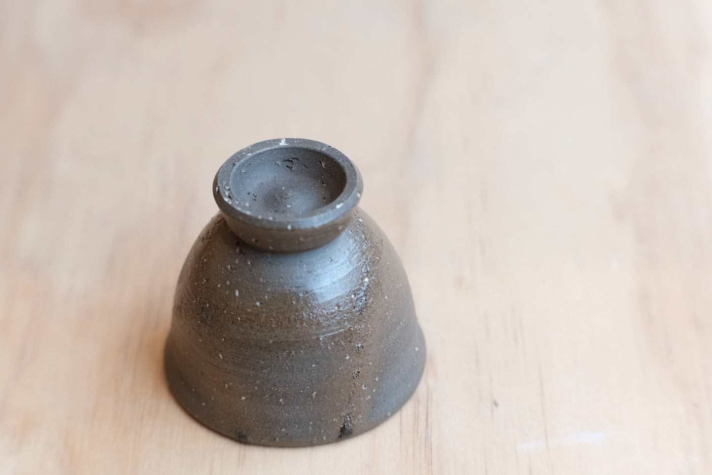 Hiroto Ono unglazed cup black