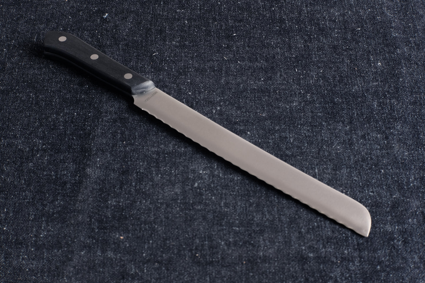 Kiya 180 series stainless bread knife 225 mm