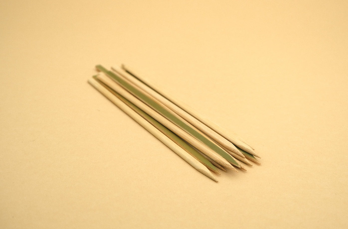 Platte yakitori spiesjes van bamboe 100 st