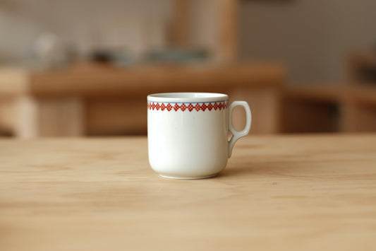 Azmaya Hasamiyaki coffee cup large made at Shiratake kiln