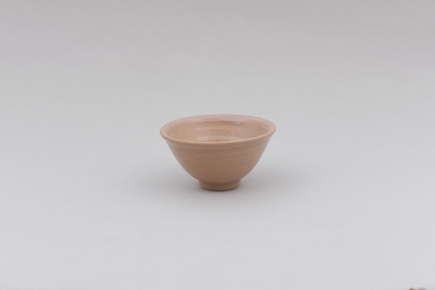Azmaya Hagi ware sake cup made at the Oya kiln in Yamaguchi