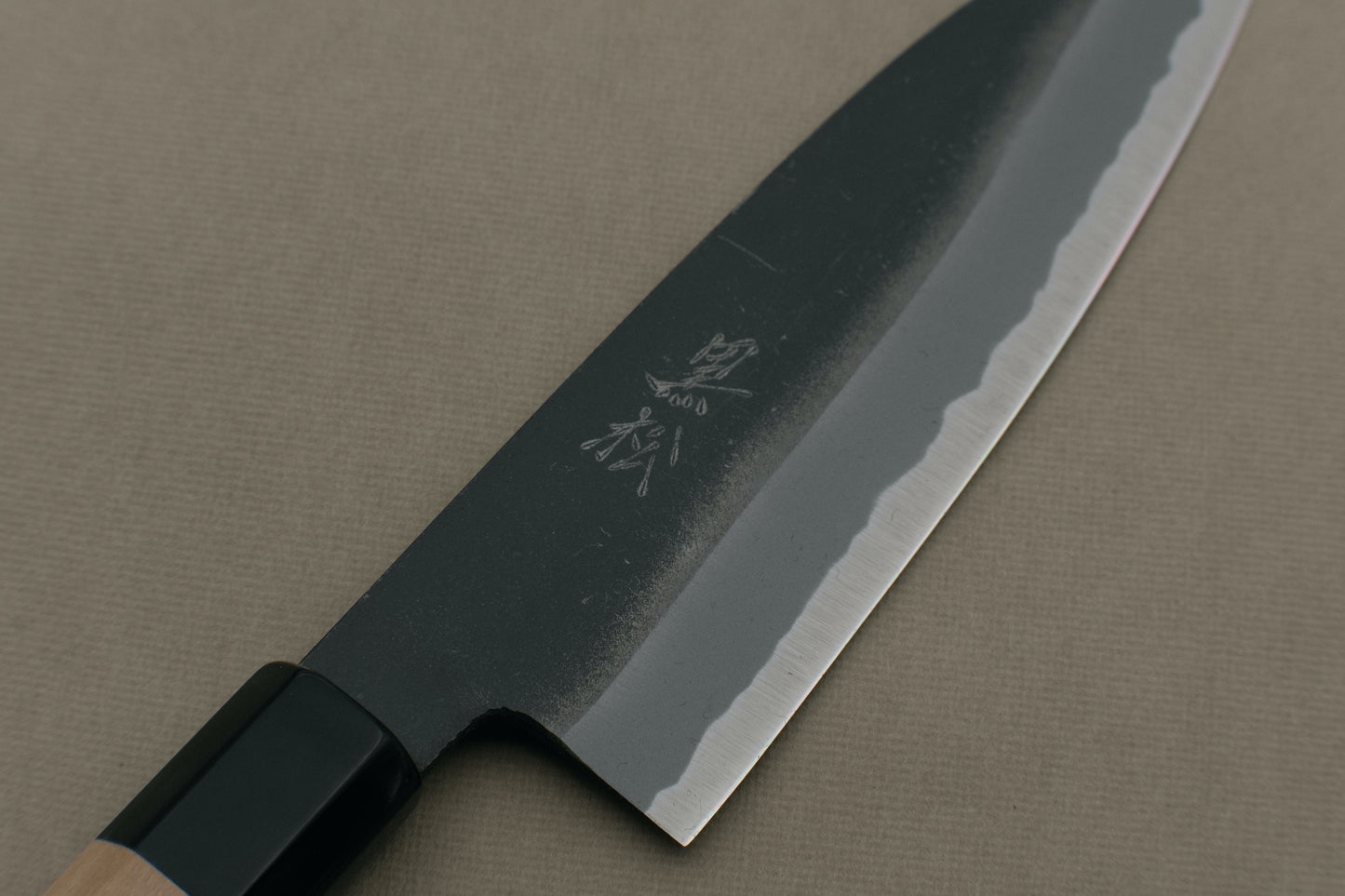 Kuromatsu kurouchi shirogami 2 santoku 170