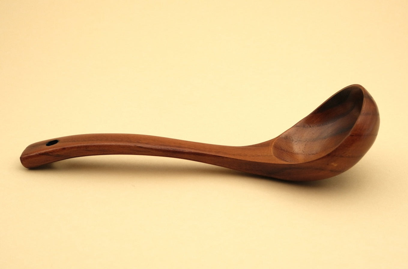 Houten pollepel