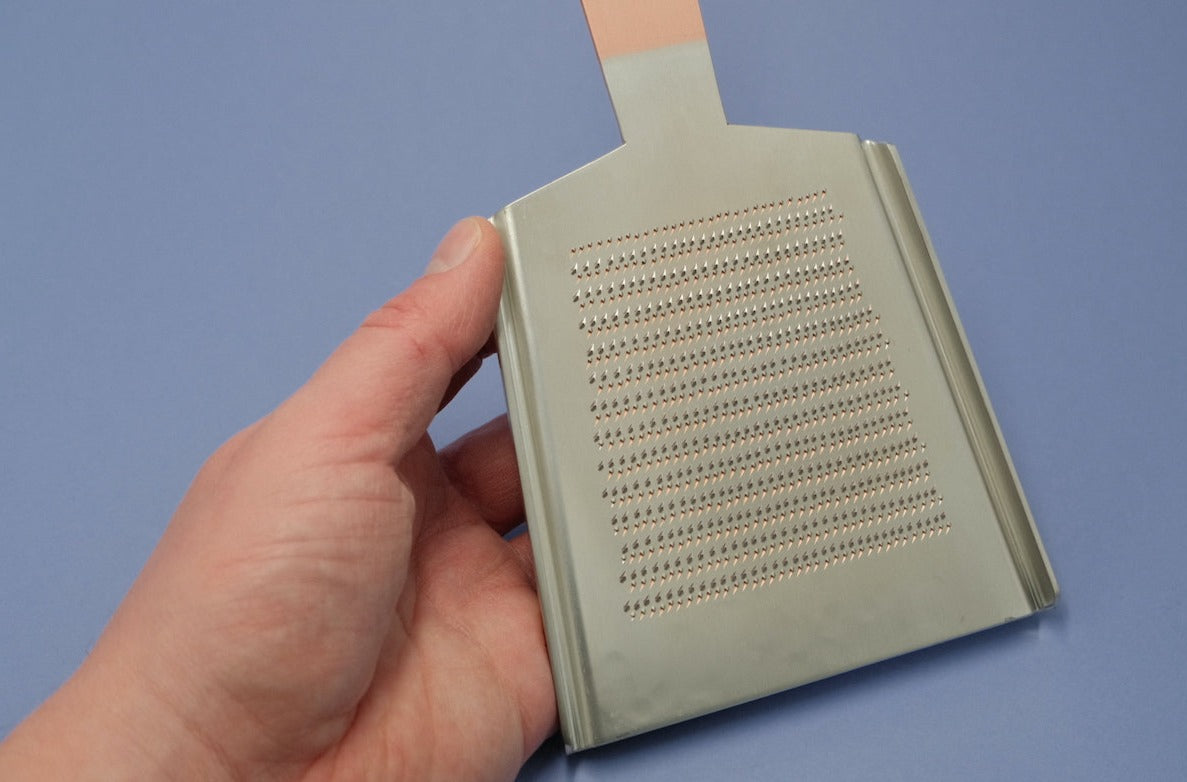 Oroshigane grater made of tinned copper