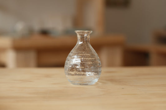 Glass sake bottle 180 ml