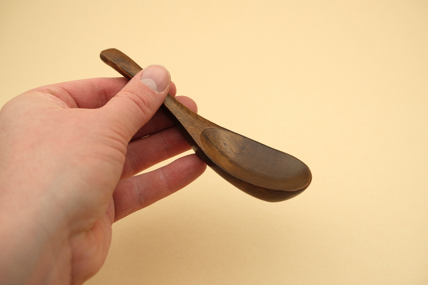 Houten soeplepel