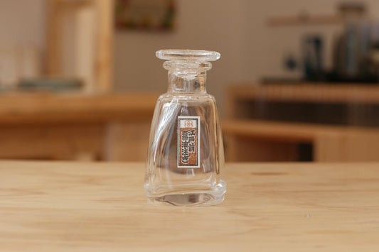 Glass soy dispenser