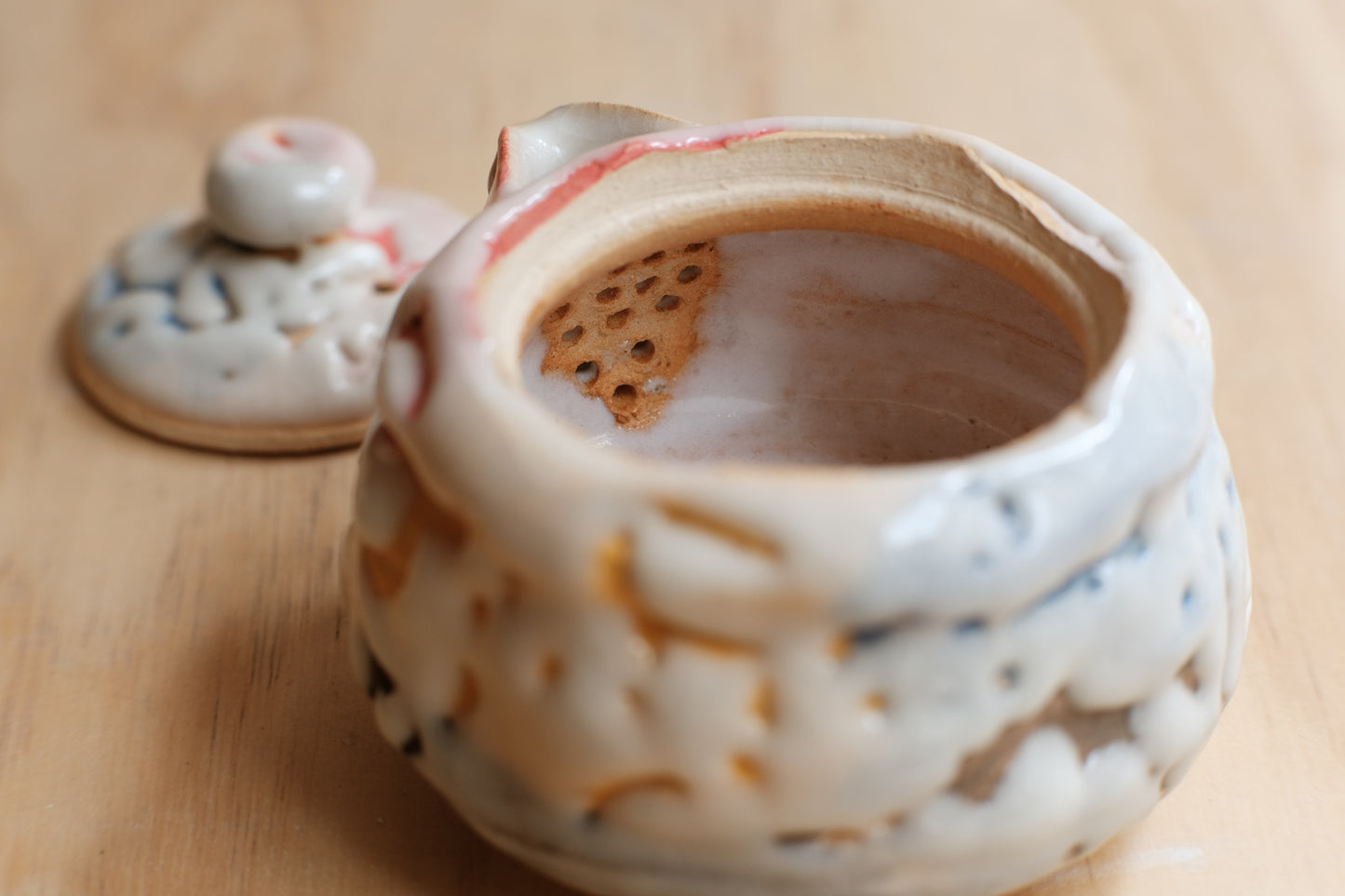 Ken Sasaki teapot multicolor