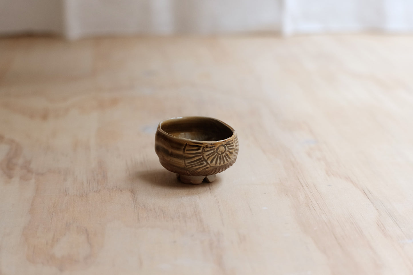 Dousen Tsuchitani cup engraved