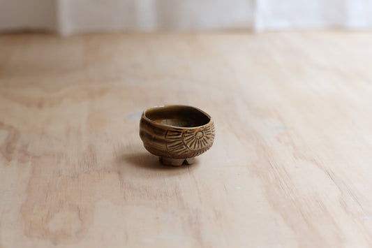 Dousen Tsuchitani cup engraved