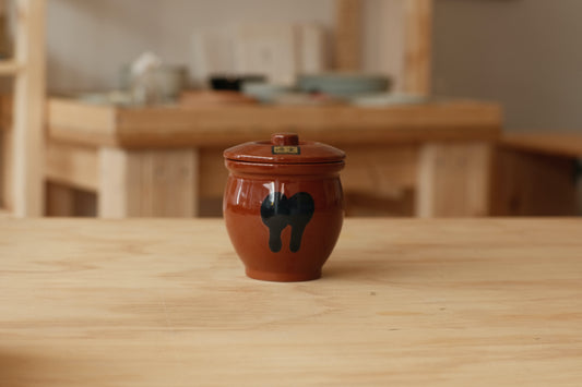 Tokonameware voorraadpot 360 ml