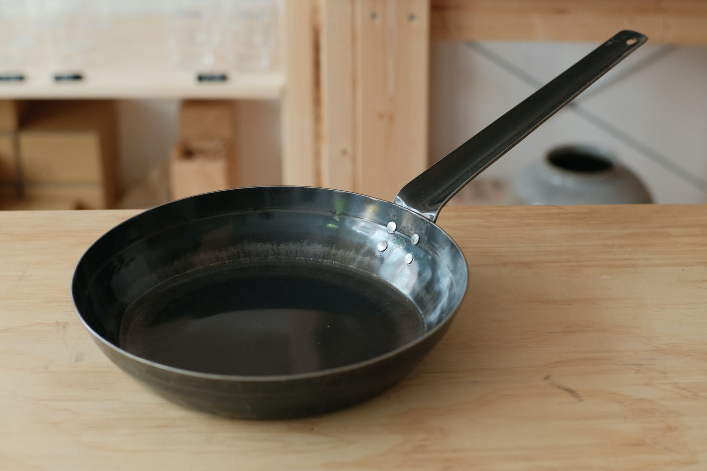 Yamada hammered iron fry pan