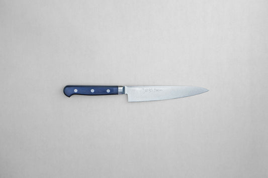 Yamawaki 8A stainless steel petty 150 with a pakka handle