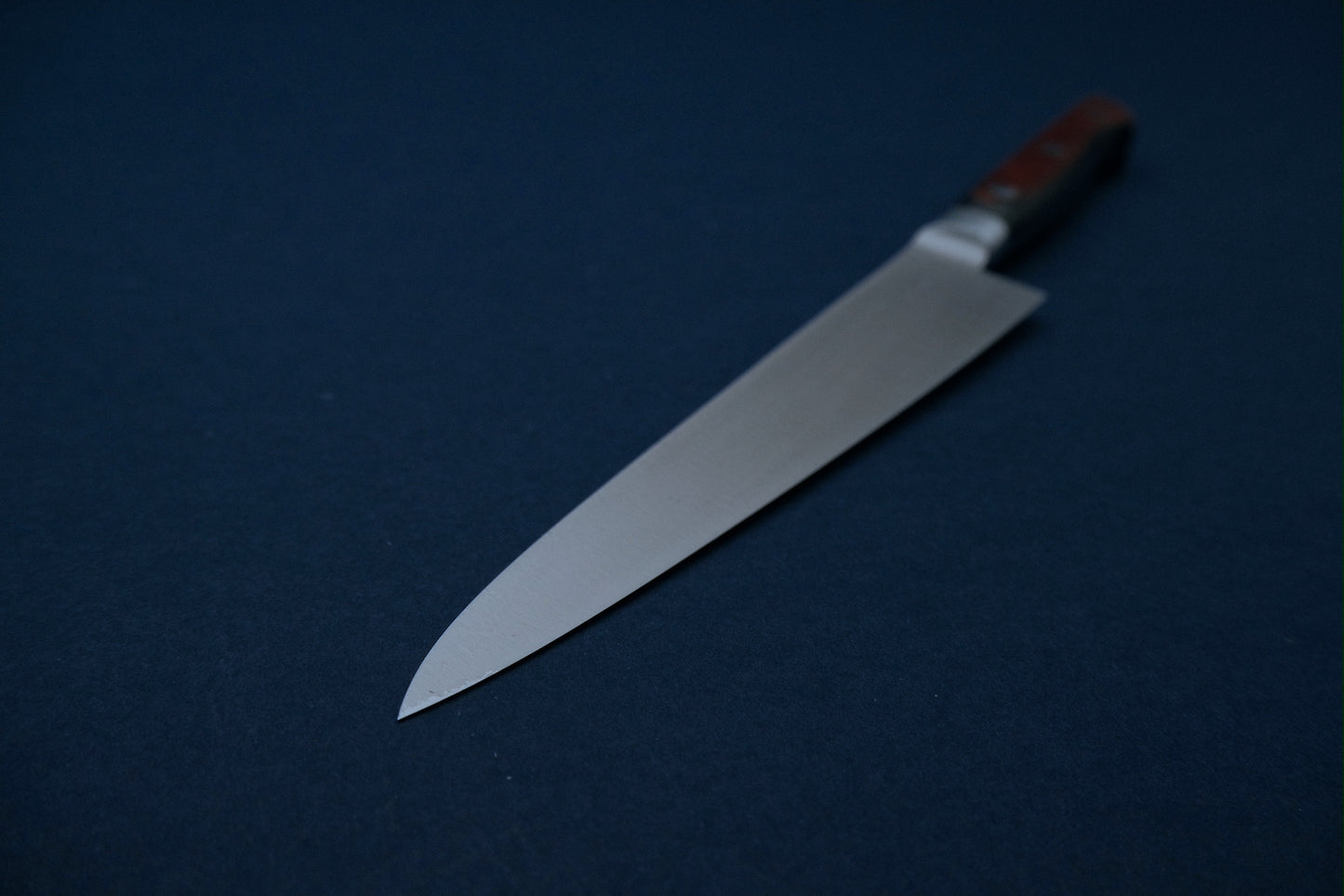 Yamawaki SK4 petty 150 with a pakka handle