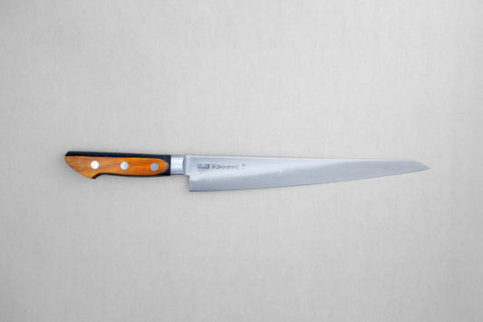 Yamawaki SK4 sujihiki 240 with a pakka handle